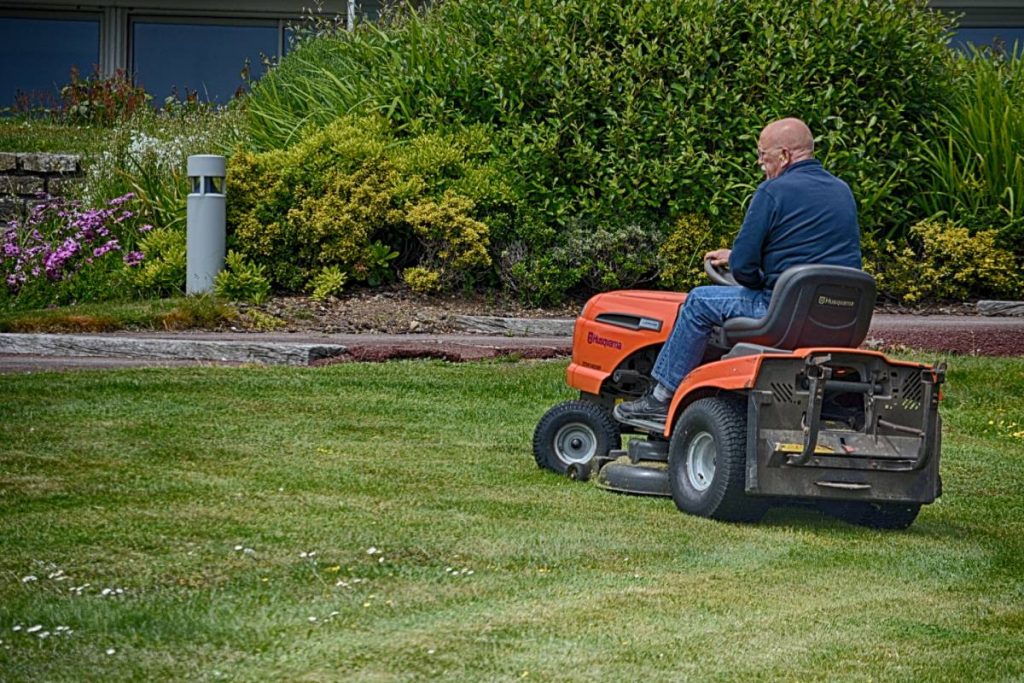 Are ride-on mowers good for uneven ground?